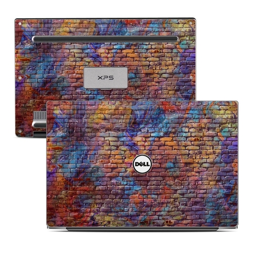 DecalGirl DX13-PBRICK Dell XPS 13 Laptop Skin - Painted Brick