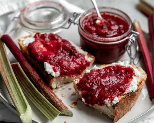 Strawberry & Rhubarb Preserve