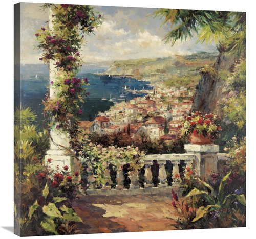 Global Gallery GCS-129796-3030-142 30 x 30 in. View From the Terrace A