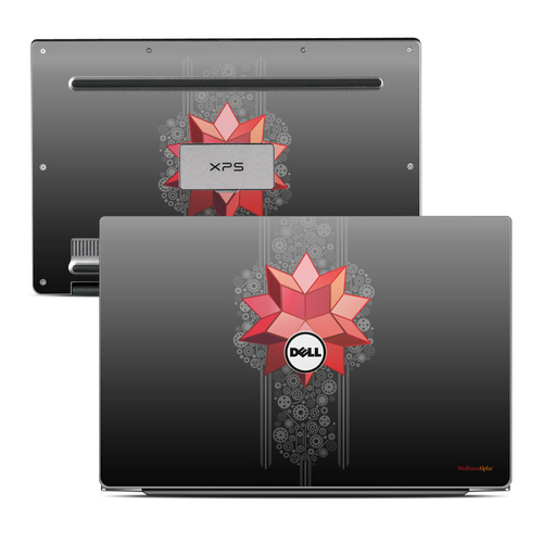 DecalGirl DX13-ALPHA Dell XPS 13 Laptop Skin - WolframIAlpha