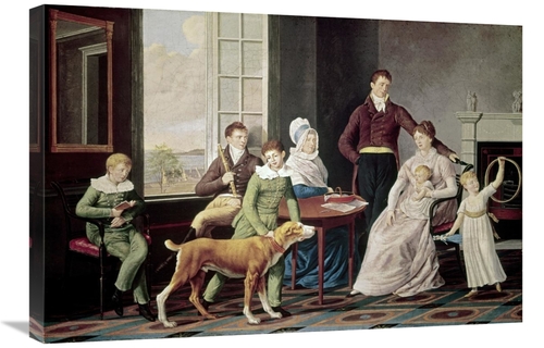 Global Gallery GCS-276708-30-142 30 in. Woolsey Family Art Print - Wil