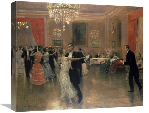 Global Gallery GCS-268637-22-142 22 in. At the Ball Art Print - Freder