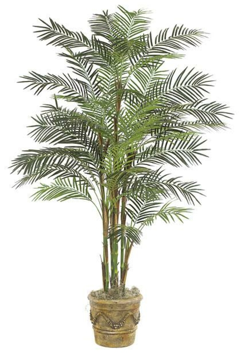 Autograph Foliages P-3772 - 7 Foot Deluxe Reed Palm Tree - Green