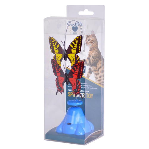 OurPets 090172 Whirling Wiggler Spinner Cat Toy