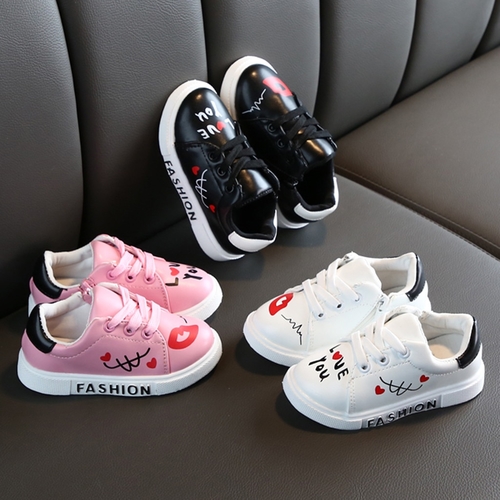 Toddler Kids Baby Boys Girls Sneakers Breathable