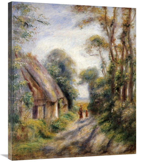 Global Gallery GCS-267117-36-142 36 in. The Outskirts of Berneval Art 