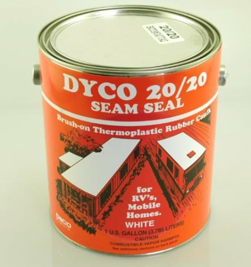 DYCO PAINTS 2020SS Caulk Sealant White, 1 Gallon