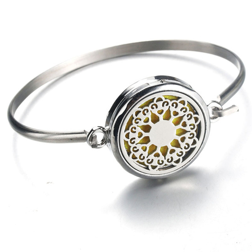 Perfume Essential Oil Diffuser Locket Bracelet