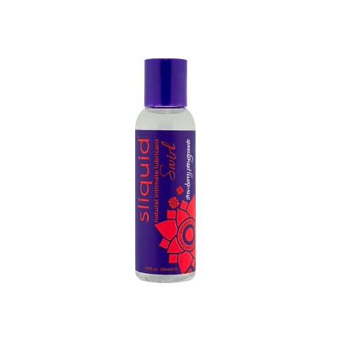 Sliquid Naturals Swirl Flavoured Lubricants-Strawberry Pomegranate