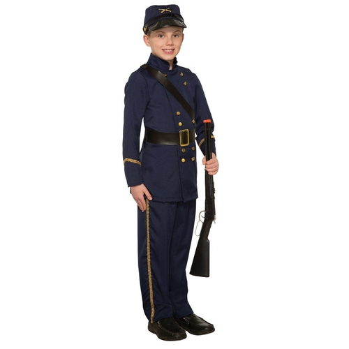 Forum Novelties 277751 Halloween Boys Civil War Soldier Costume - Smal
