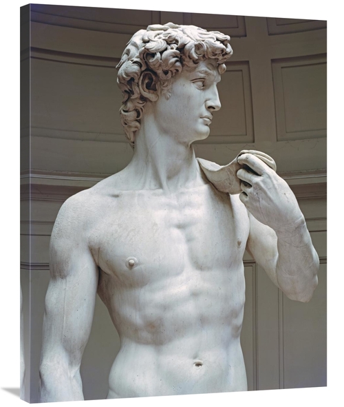 Global Gallery GCS-282513-36-142 36 in. David - Detail I Art Print - M