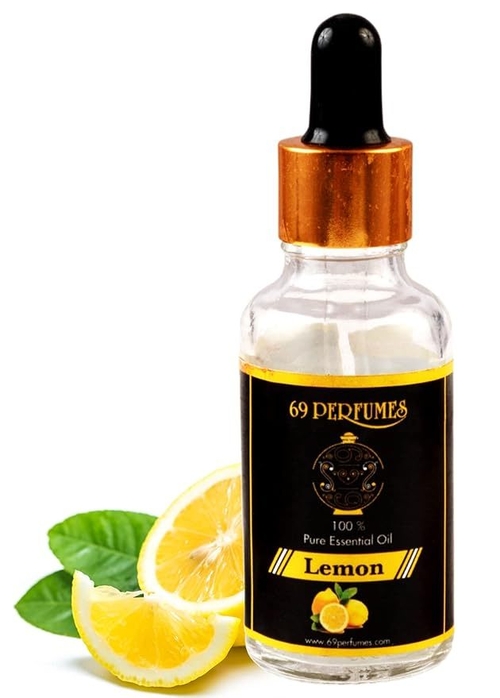 Essence of Nature Cold Pressed Lemon Essential Oil 100% Pure, Natural
