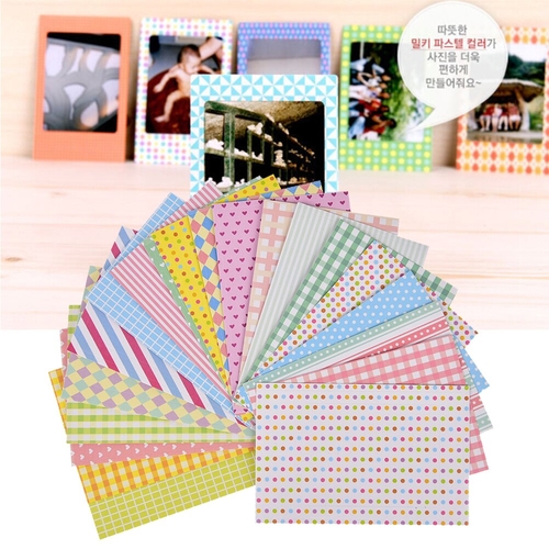 20pcs Cute Film Photo Book Tape Paper Diary
