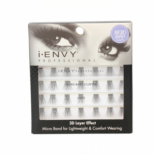 False Eyelashes I-Envy  Micro Band Cluster Long