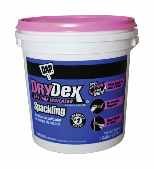 DAP 1800614 DryDex Ready to Use White Spackling Compound, 1 gal