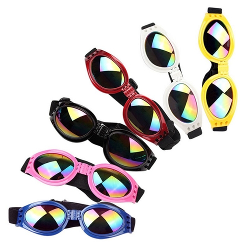 Fashion Pet Dog Sunglasses Adjustable Elastic