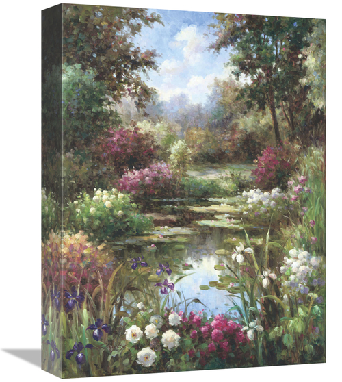 Global Gallery GCS-114676-1216-142 12 x 16 in. Reflections of Spring A