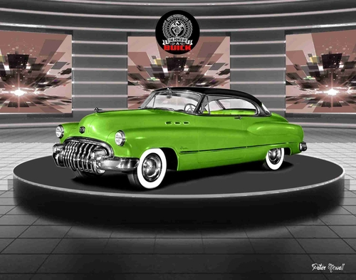 Classic 1950 Buick Mouse Pad Classic Luxury Car