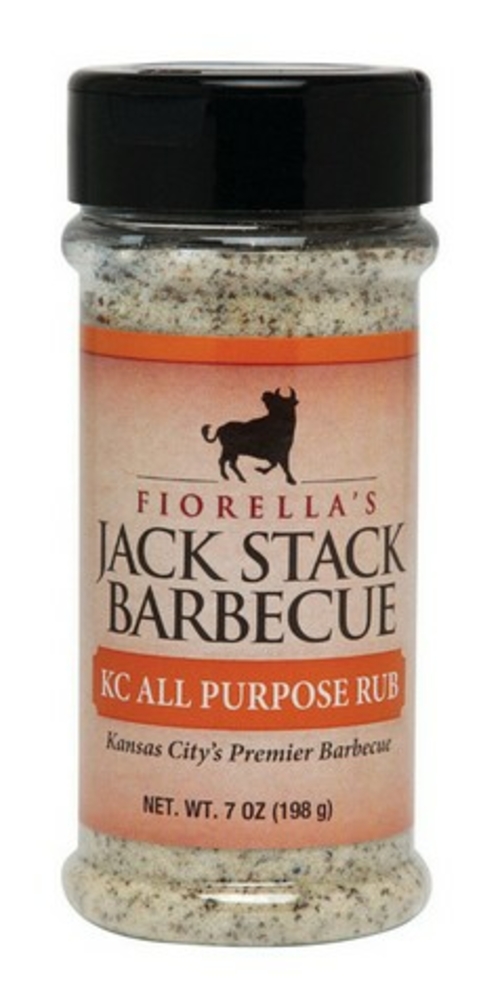 Jack Stack JK00307-6 7 oz BBQ Rub