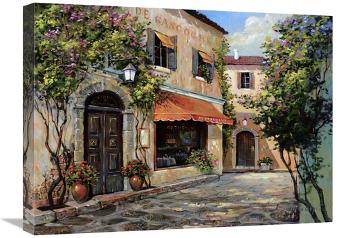 Global Gallery GCS-122974-1824-142 18 x 24 in. Restaurant Catherine Ar