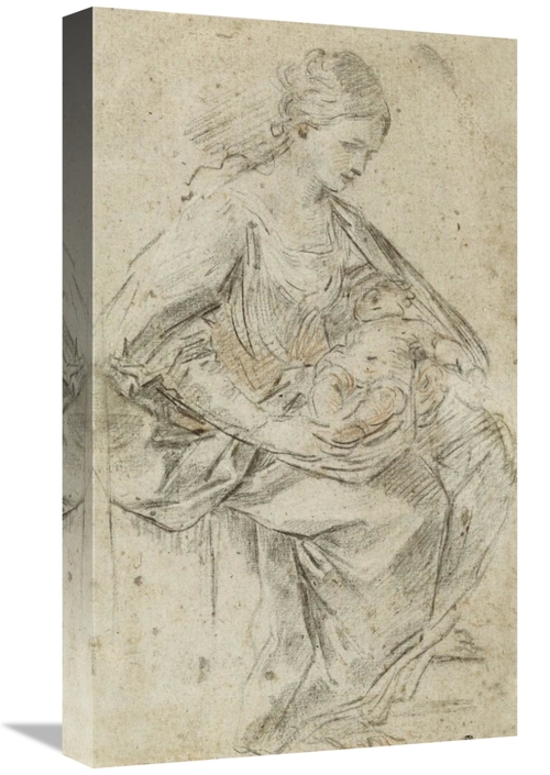 Global Gallery GCS-456777-22-142 22 in. Turbaned Woman Art Print - Gui