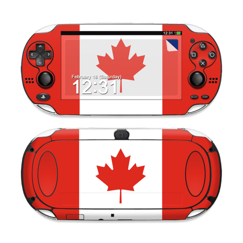 DecalGirl SPSV-FLAG-CANADA Sony PS Vita Skin - Canadian Flag