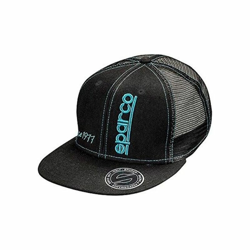 Sports Cap Sparco 1977 Black