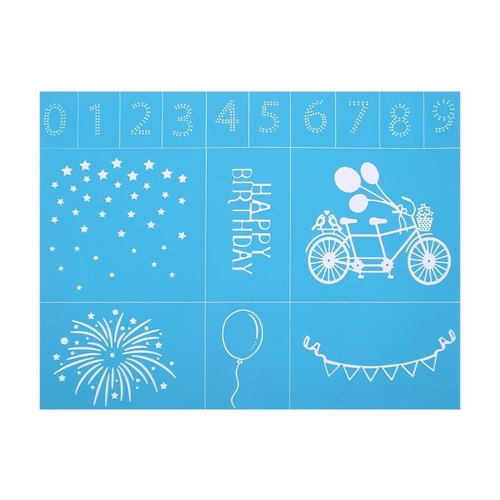 Main DIY Scrapbooking Stamping Template Stencils For image