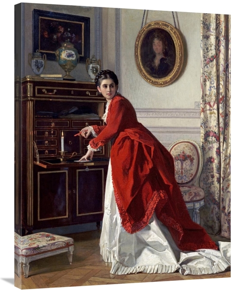 Global Gallery GCS-267680-36-142 36 in. The Letter Art Print - Charles