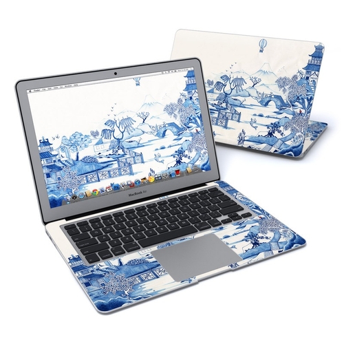 DecalGirl MBA13-BLUEWILLOW Apple MacBook Air 13 in. Skin - Blue Willow