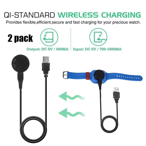 2PCS Qi Wireless Charging Power Magnetic Charger