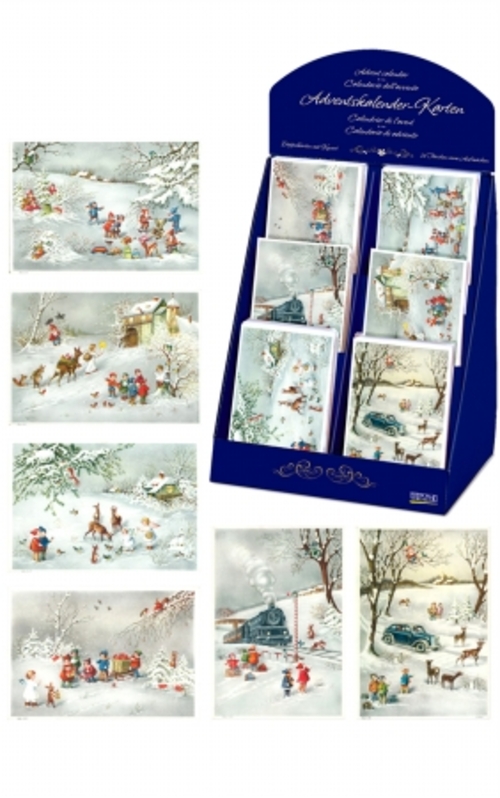 KORS 11934 11 in. Advent Card Assortment