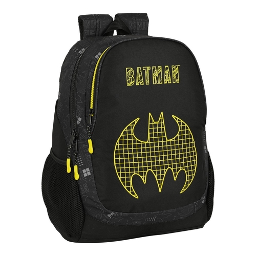 School Bag Batman Comix Black Yellow (32 x 44 x 16 cm)