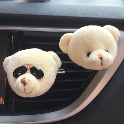 1PC Car Cute Funny Bear Air conditioning Outlet