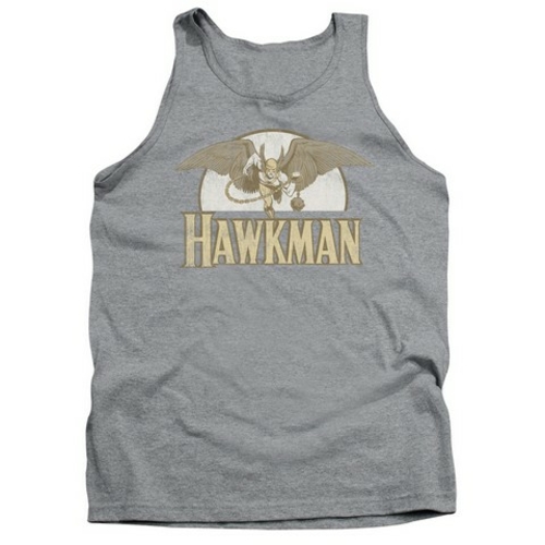 Trevco Dc-Fly By - Adult Tank Top - Heather & 2X