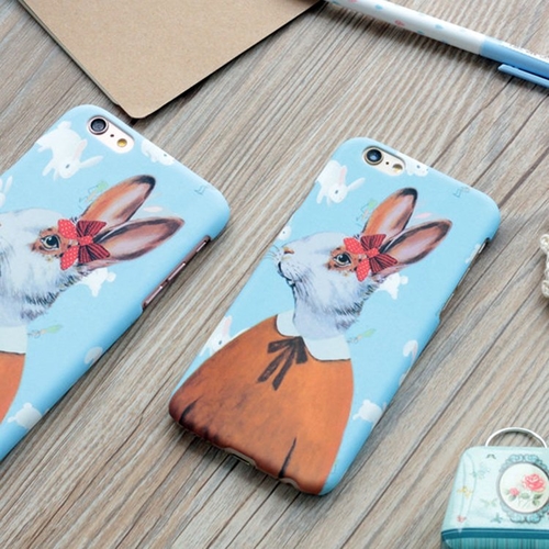 Rabbit Art iPhone Case