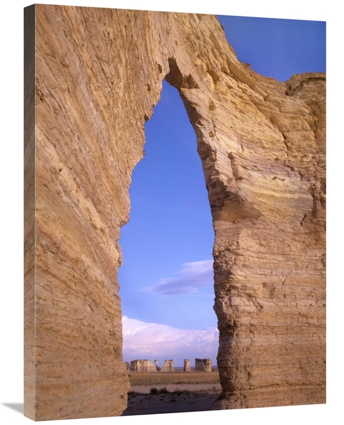 Global Gallery GCS-452240-2432-142 24 x 32 in. Arch in Monument Rocks 