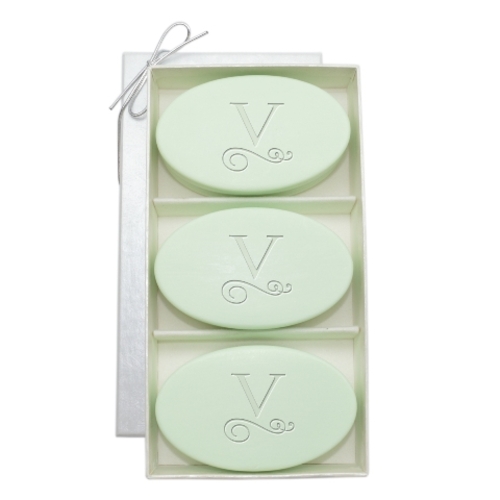 Signature Spa Trio Green Tea & Bergamont-Pi-Flourish-A Soap