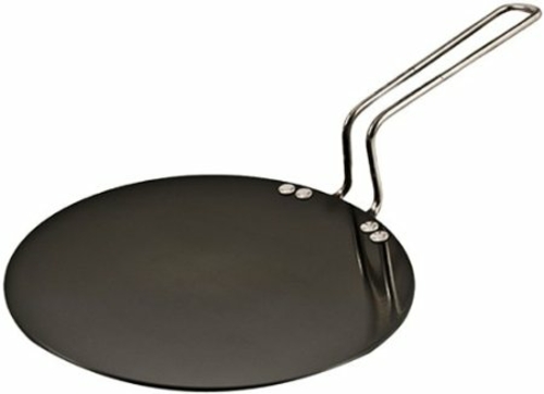 Hawkins L57 Futura Hard Anodised Concave Tava Griddle 10 in. - 6.35mm 