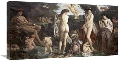 Global Gallery GCS-277546-30-142 30 in. Judgement of Paris Art Print -