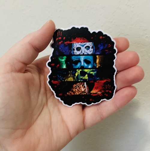 Scary Eyes- Spooky Gang Stickers/Magnet