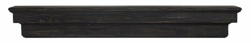 Pearl Mantels 497-72-20 The Celeste 72 in. Mantel Shelf- Espresso Fini