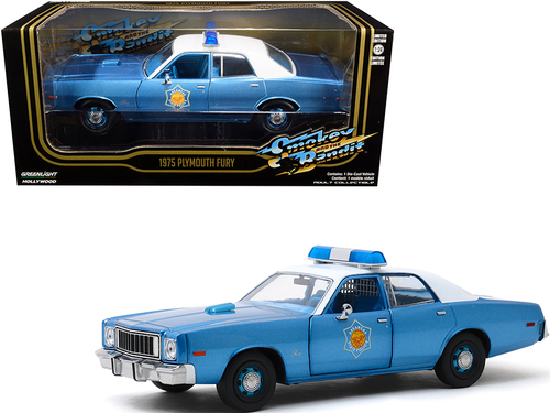 1975 Plymouth Fury Police Pursuit \Arkansas State Police\" Blue