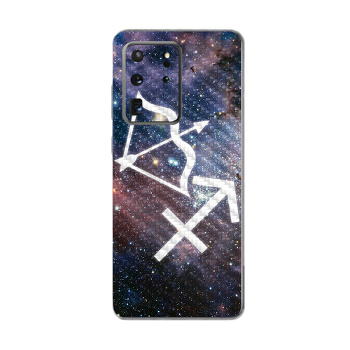 MightySkins CF-SAGS20UL-Sagittarius Carbon Fiber Skin for Samsung Gala