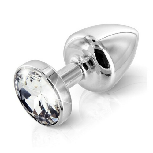 Anni Butt Plug Round Silver Plated 25 mm Diogol 70055