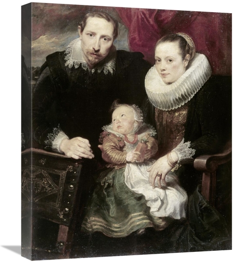 Global Gallery GCS-277454-22-142 22 in. A Family Group Art Print - Ant