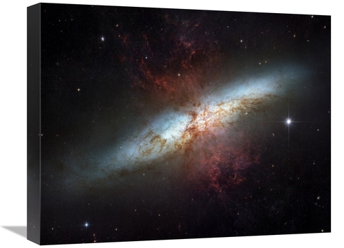 Global Gallery GCS-450043-1620-142 16 x 20 in. M82 - Starburst Galaxy 