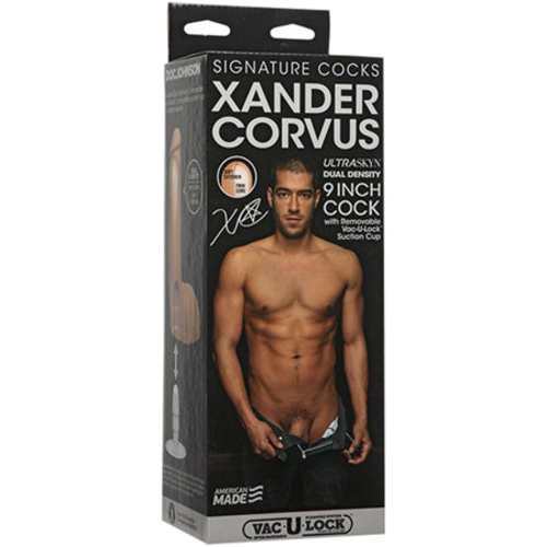 Signature Cocks - Xander Corvus - 9in ULTRASKYNCock w/Removable