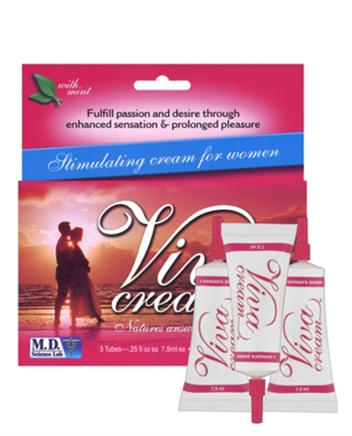 Viva Cream - 3 Count Box - 10ml Tubes