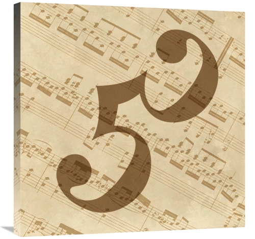 Global Gallery GCS-453943-3030-142 30 x 30 in. Music - Alto Clef Art P